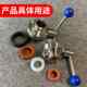 Quick-Install Butterfly Valve Seal Ring/Butterfly Valve Gasket/Silicone Seal Pad/Sanitary Grade Clamp Disc Gasket Quick-Install Pad
