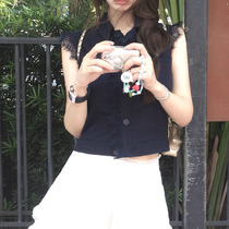 2024 (owners private clothing series) Xiaoxiangfeng lace vest summer new outer vest sleeveless top