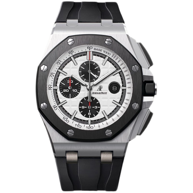 [9.8 New] Audemars Piguet Royal Oak Offshore Series Stainless Steel Automatic Mechanical Watch for Men 26400so