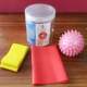 Children's Dance Science New Teaching Method Dance Companion Set Elastic Band Resistance Band Elastic Ring Foot Massage Ball