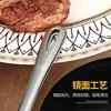 Kitchen Household 304 Stainless Steel Korean-Style Barbecue Tongs for Grilling Food, Steak, Cooking, Buffet, Small Tongs