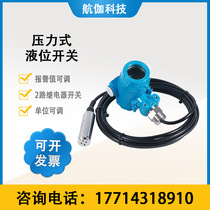 Liquid level switch sensor electronic pressure relay groundwater level monitoring upper and lower limits adjustable digital display