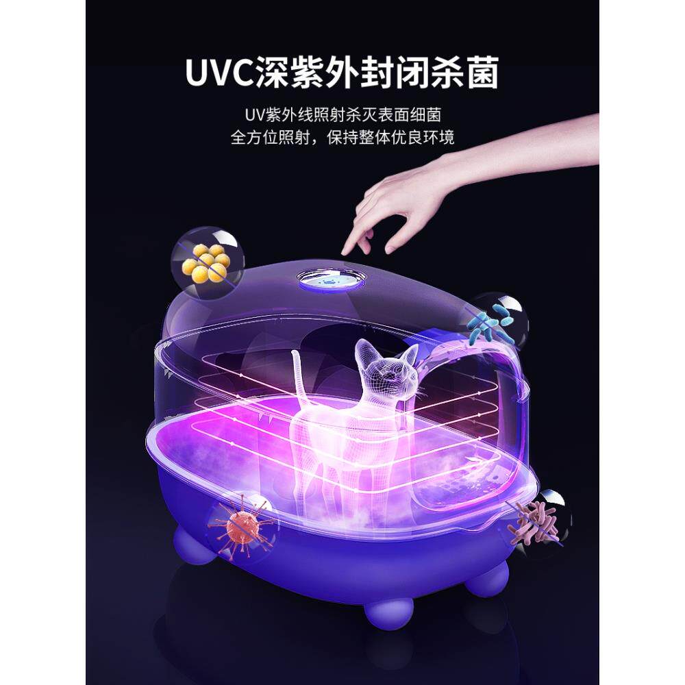 🐱超大号智能猫砂盆 自动清理无异味!-智能猫砂盆-淘宝好物网