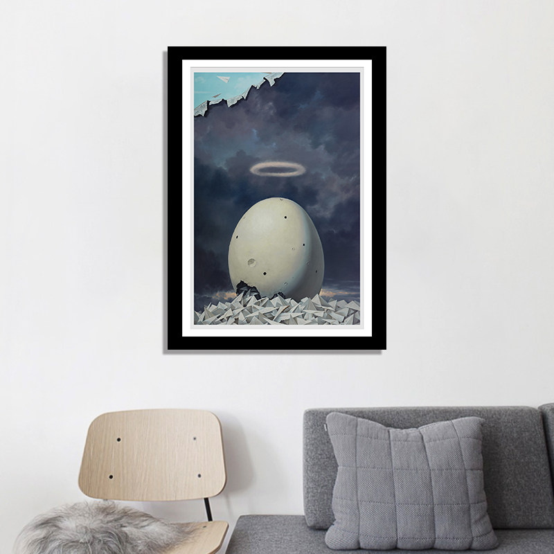 Tianjin Academy of Fine Arts Fan Jia Modern living room decoration painting 