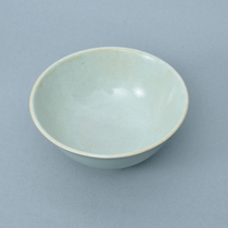 Overseas return (bao old bag genuine with certificate) bean green glaze large bowl (73)