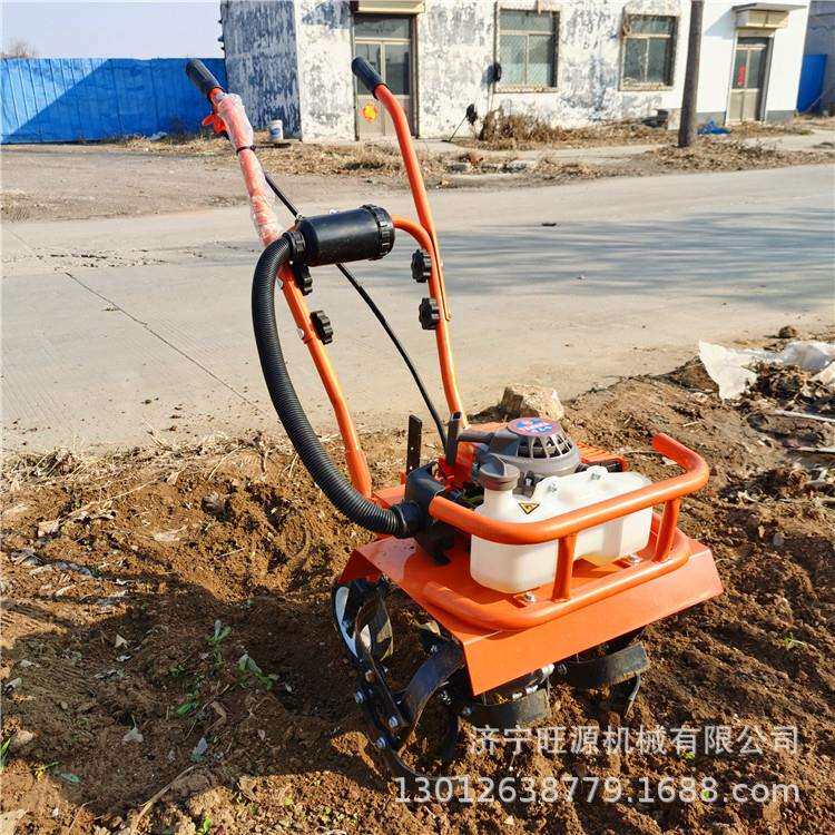Self-propelled plowing rotary tiller Electric start rotary tiller Diesel plow tiller