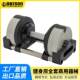 1kg Adjustable Electroplated Dumbbell for Men's Gym Strength Training, Women's Home Use, Pure Steel 2kg Quick Change Plate Cover