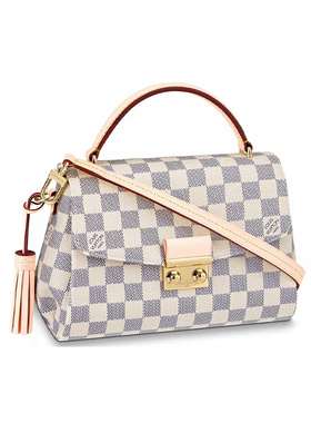 LOUIS VUITTON 路易威登 LV Croisette手袋单肩包 女款 紫粉色