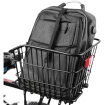 Suitable for Giant bicycle universal rear basket rear shelf mountain bike storage basket school bag rear basket accessories