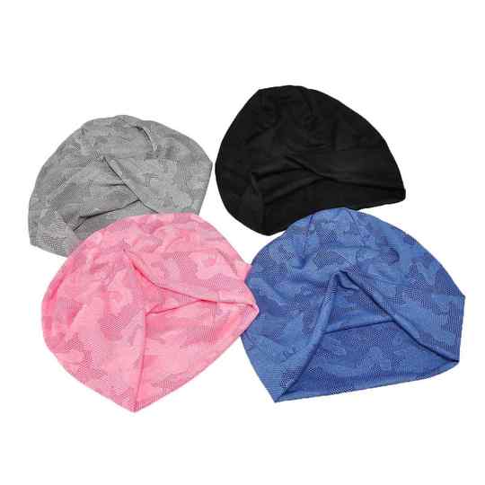 Fashionable and Good-Looking Men's Bald Hat, Fashionable, Breathable, Sweat-Wicking, Quick-Drying Toe Cap, Thin Summer Confinement Hat, Forehead Protector