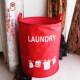 Large Oxford cloth foldable dirty clothes basket, dirty clothes storage basket, laundry basket, dirty clothes basket, toy storage basket