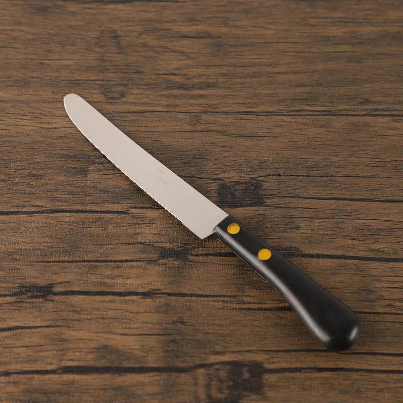 Round-Head Stainless Steel Serrated Fruit Knife, Bread Knife, Lemon Cutting Knife That Doesn'T Let Juice Leak Out, Fruit Knife, Steak Knife, Free Shipping