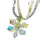Creative streamer snowflake crystal sun catcher three-dimensional prism creative colorful pendant couple gift desktop decoration