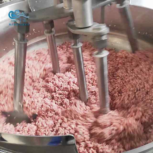 Making stir-fried chili sauce 2996 machine 80 sauce 0L fully automatic large mushroom meat sauce wok, ingredients pack fried beef