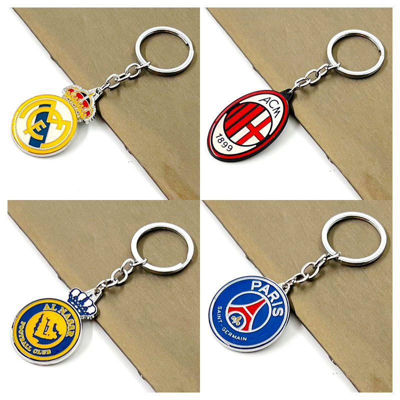 фанатская атрибутика 巴萨皇马ac米兰足球钥匙扣 利物浦迈阿密梅西利雅得c罗匙扣挂件 The Pretty "Good