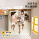 Meiduojia 2025 new Class A baby ice silk mat zipper bed sheet integrated mosquito net special soft cooling pad