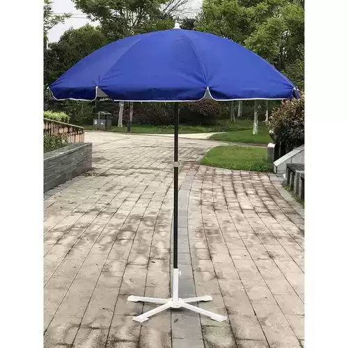 Зонтик, трубка с держателем для зонта на солнечной энергии, фиксаторы в комплекте