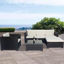 Sofa rattan furniture imitation rattan art high-end hotel courtyard furniture sofa combination factory direct sales