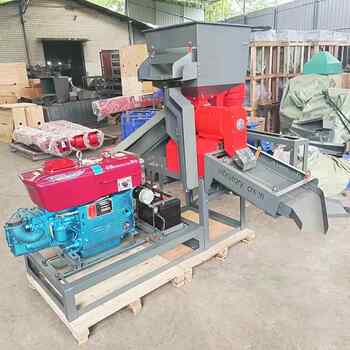 Guangxi household rice milling motorized fine bran powder stone crushing rice mill vibrating screen to remove impurities rice milling kpl rice shelling