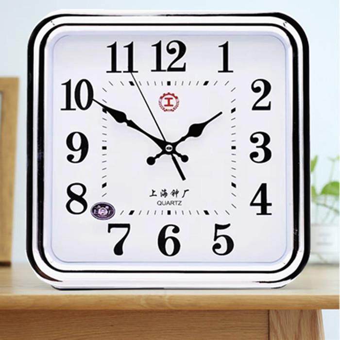 New Silent Wall Clock, Simple Modern Clock, Living Room Office Wall Clock