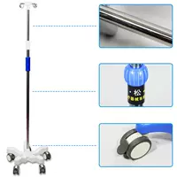 Белый пресс очень большой пять ног с молчаливым колесом