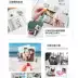 giấy instaxmini7c mini90 8 25 9 90 70 40 phim trắng mặt giấy Glossy - Phụ kiện máy quay phim