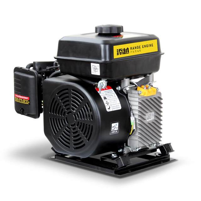 Electric Vehicle Range Extender Generator 48V for Three-Wheeled Vehicles, Four-Wheel Sedans, 60V 72V Automatic Frequency Conversion Battery Gasoline Range Extender