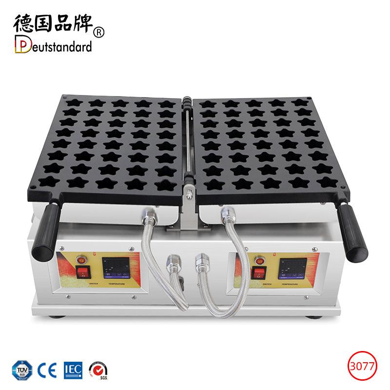 Commercial Waffle Maker Electric Heating Electric Pancake Pan Five-Pointed Star Waffle Star Waffle Baking Snack Machine Waffle Manufacturer