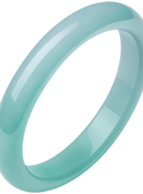 中国黄金天青冻玉髓手镯玉镯女新中式国风叮当镯七夕礼物送女友