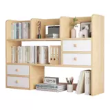 Настольный стеллаж для хранения, настольная книжная полка, настольный шкаф для хранения, небольшая многослойная полка, простая многослойная стойка для настольного хранения