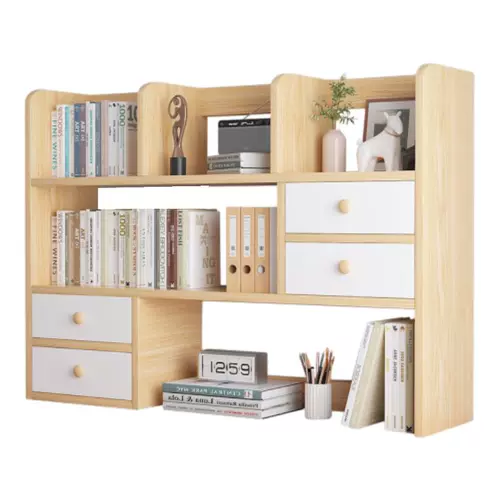 Настольный стеллаж для хранения, настольная книжная полка, настольный шкаф для хранения, небольшая многослойная полка, простая многослойная стойка для настольного хранения