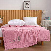 Mint mosquito repellent summer cooling quilt printed brushed air conditioning quilt blended gift quilt summer cooling thin quilt manufacturer supplies