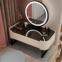 Nordic Solid Wood Windows Dressing Table Light Luxury Bedroom Small Balcony Mini Dressing Table