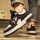 Bread men's shoes 2026 new autumn niche original black and white panda sneakers winter versatile casual sports trend