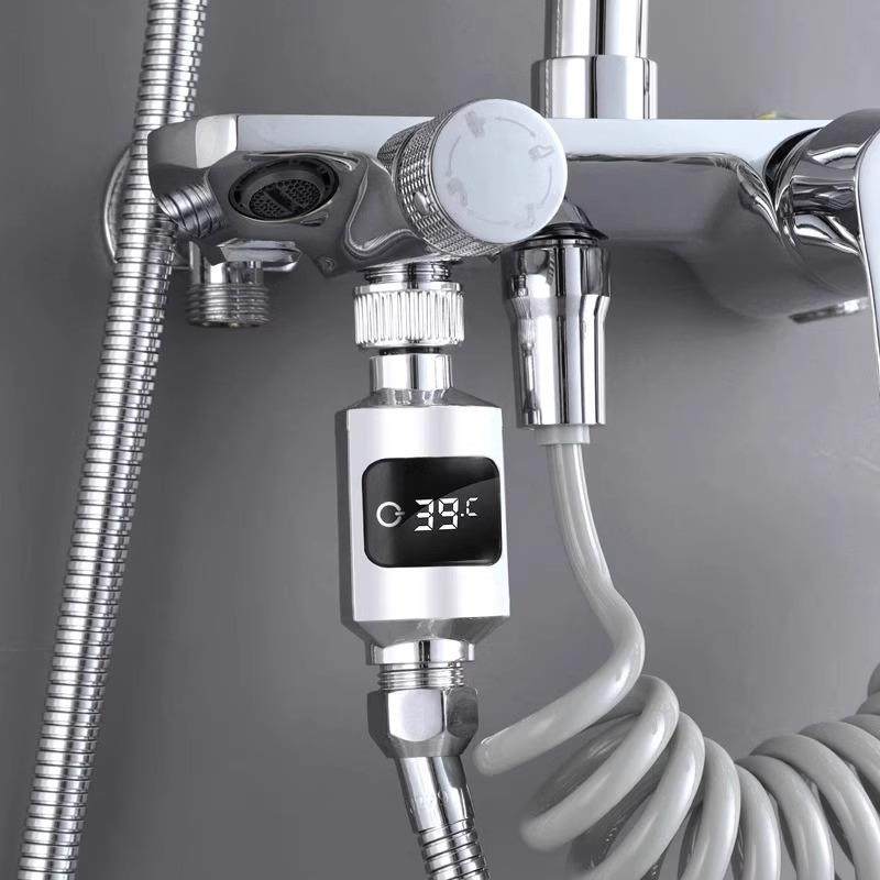 [50% Off When You Order] New Shower Head with Temperature Display, Shower Faucet for Children, Elderly, Pregnant Women_Yp