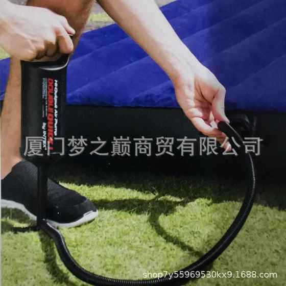 新款直销68612小型手动充气泵游泳圈游泳池打气筒气球充气筒家用