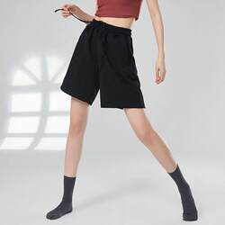 Modern Dance Shorts for Women, Summer Dance Practice Pants, Chinese Dance Five-Point Pants, Adult Dance High-Waisted Wide-Leg Pants