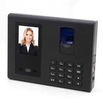Dongwei fa50h face attendance machine fingerprint punch-in machine face recognition off-duty sign-in machine networked fingerprint machine