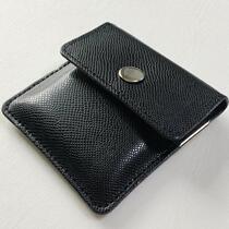 Travel ash bag coin purse Japanese portable ash bag sealed pocket leather exquisite ashtray