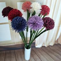 Simulated plant autumn color single QYY-543 header wedding venue home decoration fake flower real single imitation header