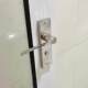 Bathroom Door Lock Handle, Toilet, Restroom, Kitchen Door Lock, Keyless Door Lock, 125 Hole Spacing, Thickened