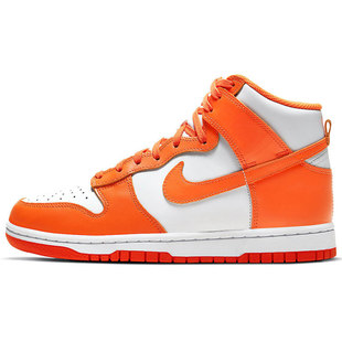 Orange Blaze 女款 Dunk 白橙 板鞋 High 高帮 Nike 2021