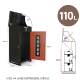 Cross-Border Outdoor Rainproof Delivery Cabinet for Home Use, Villa Parcel Outdoor Delivery Box with Flip-Up Compartment and Lockable Storage