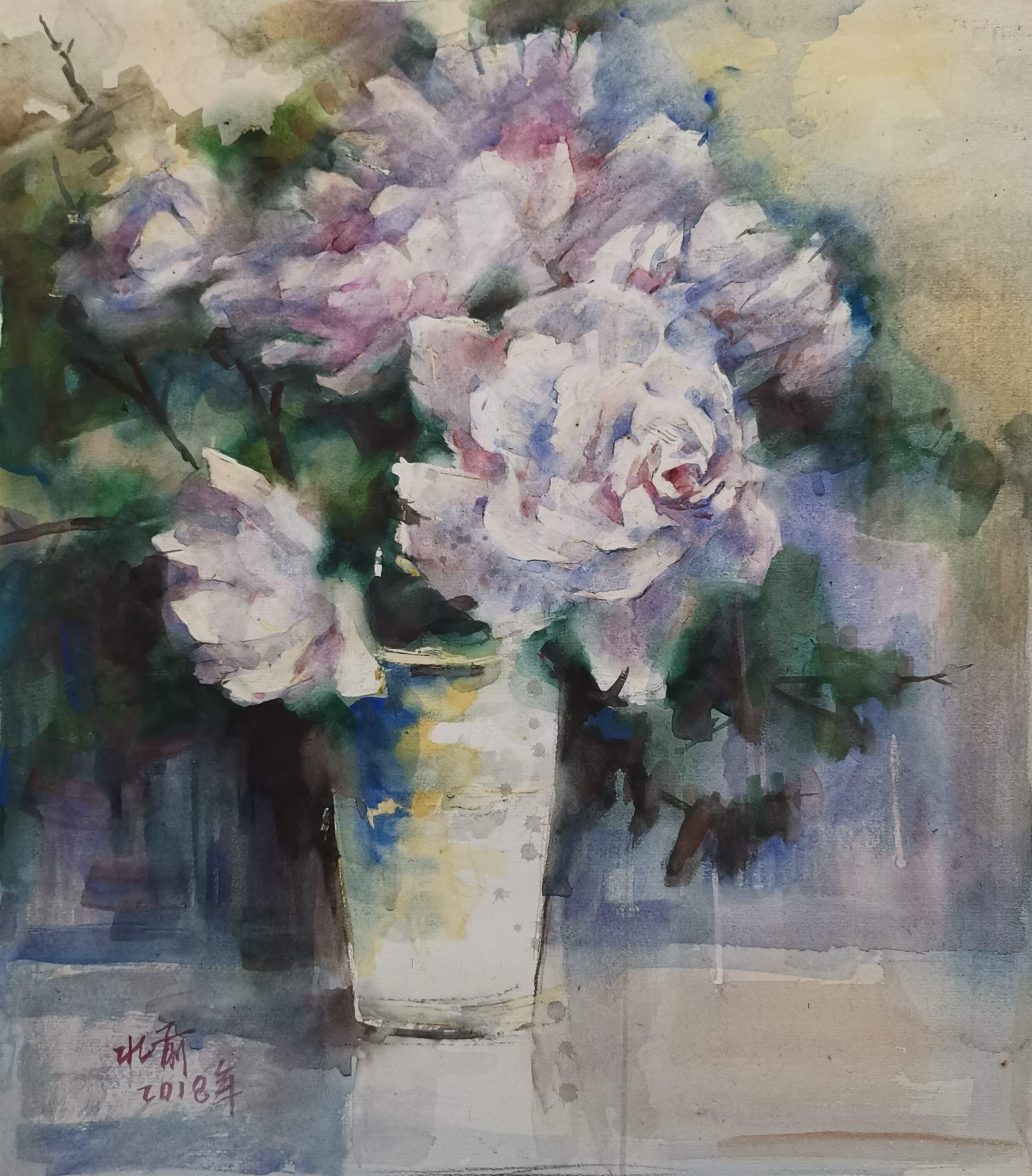 (Xu Zhaoqian)Flowers No 2