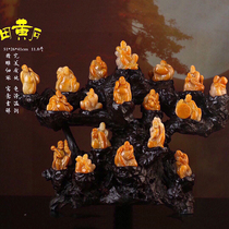 ZC082 Tianhuangshi Eighteen Arhats