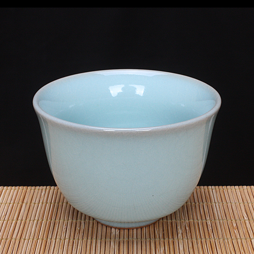 Ruyao Tianqing master Cup Xie Zhaowei Henan ceramic art master origin agate glaze boutique