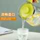 New Transparent Glass Cold Water Kettle, High Temperature Resistant, Large Capacity Teapot for Home Use, Thickened Explosion-Proof Bottle for Brewing Tea and Storing Cold Boiled Water