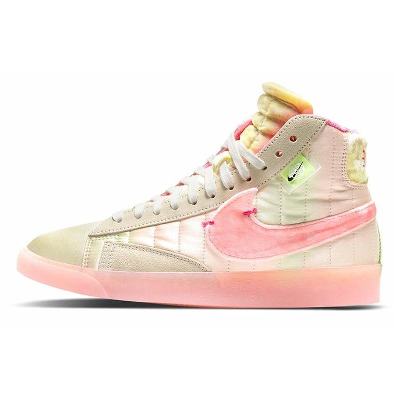 Nike Blazer Rebel "Spring Festival" 丝绒糖果 中帮 板鞋 女款