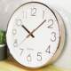 Factory Direct Sales Nordic Creative Wall Clock, Simple and Luxurious, Silent Clock for Home, Living Room, Dining Room, Can Be Hung on the Wall