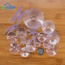 Double sided suction cup powerful two-faced suction cup with silicone rubber fish tank powerful machine glass suction adhesive button small mini